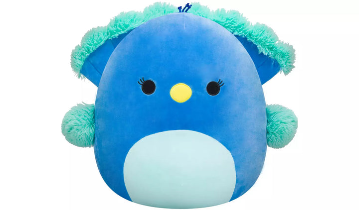 Squishmallows 16" Zoll – Pricilla der blaue Pfau