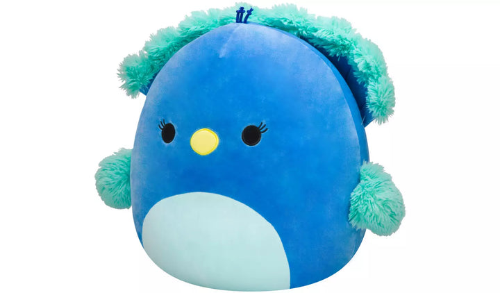 Squishmallows 16" Zoll – Pricilla der blaue Pfau