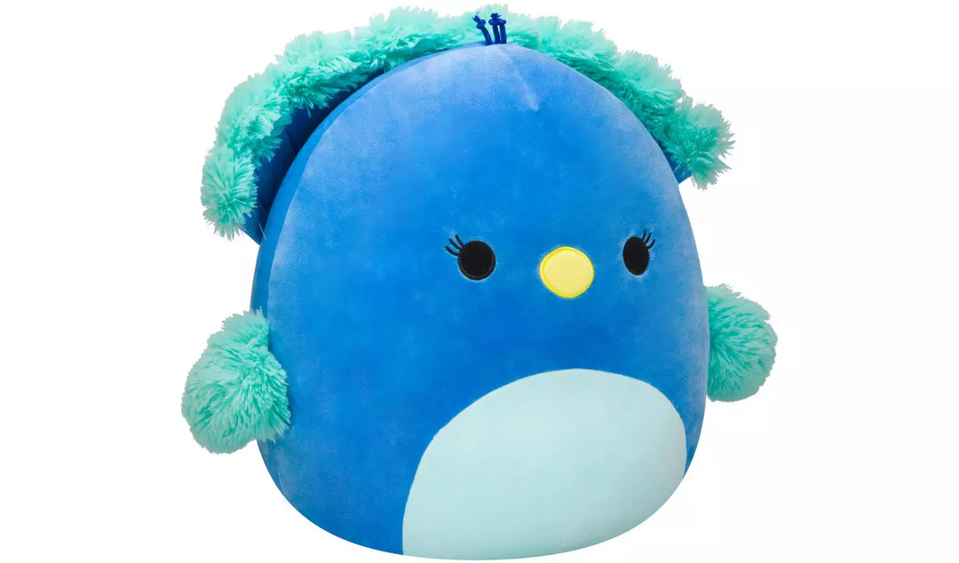 Squishmallows 16" Zoll – Pricilla der blaue Pfau