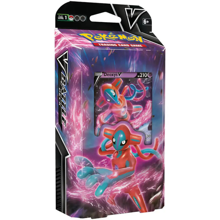 Pomeon TCG: Deoxys V / Zeraora V Battle Deck (Eins nach dem Zufallsprinzip) – POK87085