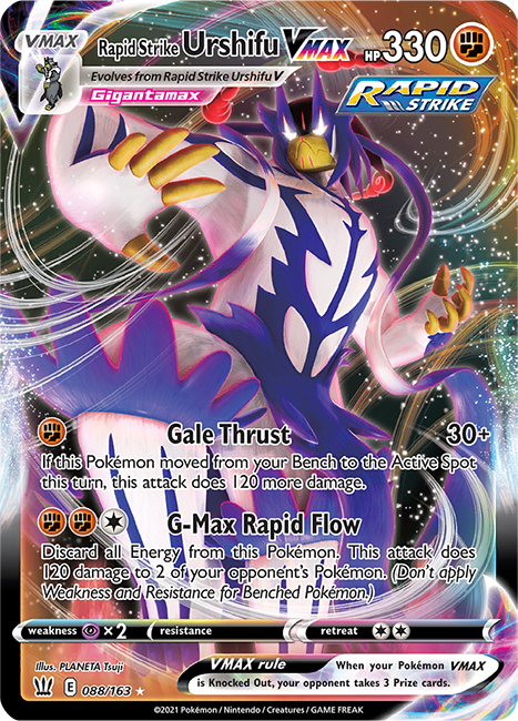 Pokémon | Single Strike Urshifu / Rapid Strike Urshifu League Battle Deck (One at Random)