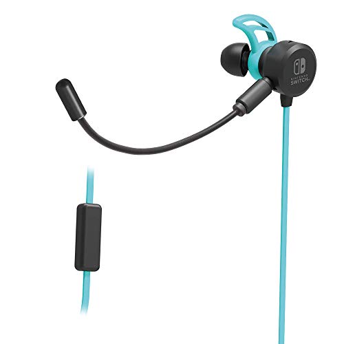 HORI Gaming Earbuds Pro with Mixer for Nintendo Switch