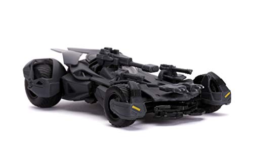 DC Comics 253213005 Justice League Batmobile Die-Cast Vehicle and Meta, Black