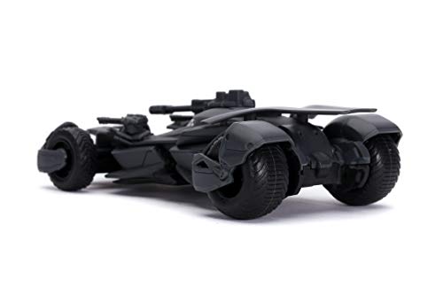 DC Comics 253213005 Justice League Batmobile Die-Cast Vehicle and Meta, Black