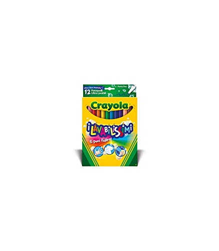 CRAYOLA – 12 waschbare Marker – feine Spitze