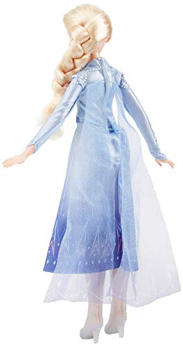 Frozen Singing Elsa Fashion Doll mit Musik im blauen Kleid