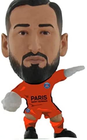 SoccerStarz SOC1562 PSG Gianluigi Donnarumma Mini-Fußballfigur, 5 cm