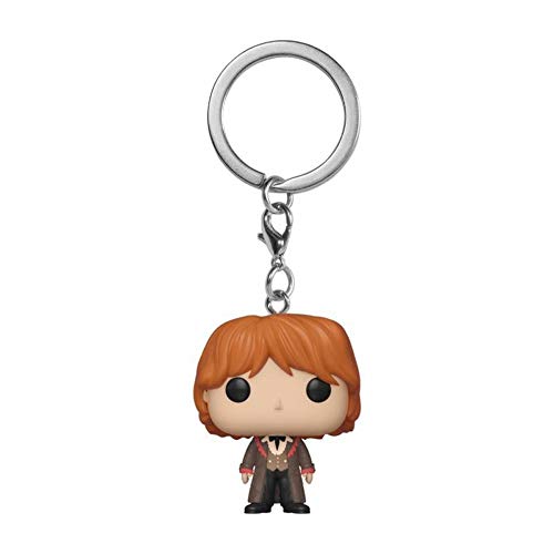 Harry Potter Ron Weasley (Yule) Funko 42630 Pop! Schlüsselanhänger