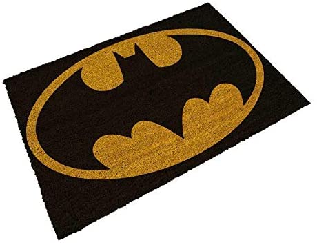 SD Toys - Batman Logo Doormat DC Comics Official Merchandise Coir Entrance Mat