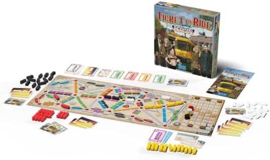 Days of Wonder | Ticket To Ride Berlin | Board Game | Ages 8+ | 2-4 Players