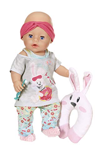 BABY born 829363 Bade-Deluxe-Gute-Nacht-Set – passend für Puppen bis 43 cm – für kleine Hände