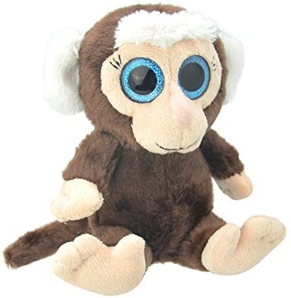 Wild Planet K8171 Orbys Marmoset Plush Toy, 17 cm, Multicolour