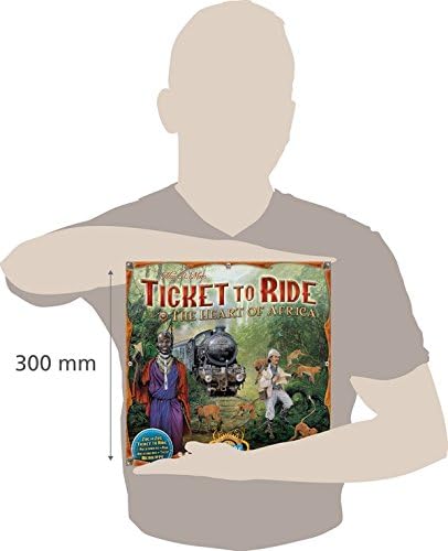 Tage des Wunders | Ticket to Ride The Heart of Africa Brettspiel-ERWEITERUNG | Ab 8 Jahren | Für 2 bis 5 Spieler | Durchschnittliche Spielzeit 30–60 Minuten