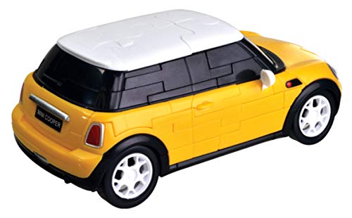 Herpa 80657074 Fun 3D Puzzle 80657074-Mini Cooper, Yellow