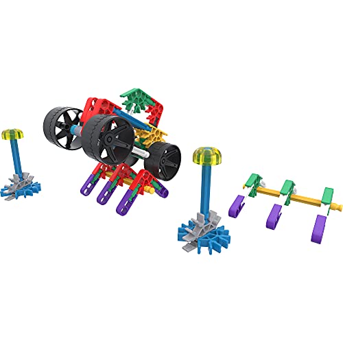 K'NEX 80206 Baukasten „Beginner Builds“, Baue 10 3D-Modelle, Lernspielzeug f