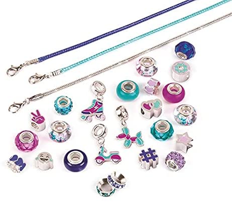 Make It Real 1721 Ensembles de fabrication de bijoux pour enfants, multicolores