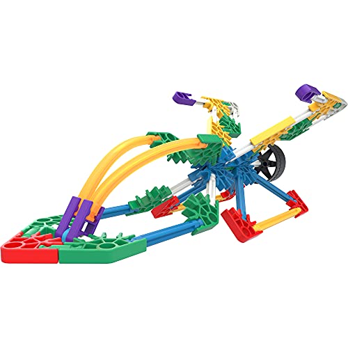 K'NEX 80206 Baukasten „Beginner Builds“, Baue 10 3D-Modelle, Lernspielzeug f