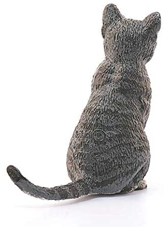 Schleich Katze sitzend Spielzeugfigur