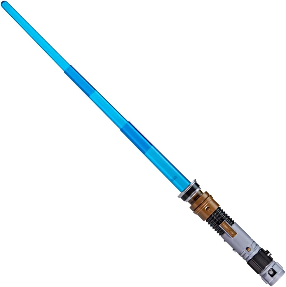 Star Wars Lightsaber Forge Obi-Wan Kenobi Elektronisches ausziehbares blaues Lichtschwert