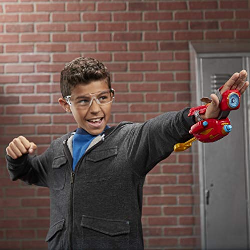 NERF Power Moves Marvel Avengers Iron Man Repulsor Blast Gauntlet NERF Dart-lanceringsspeelgoed