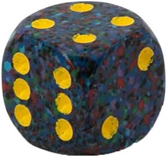 DND Dice Set-Chessex D&D Dice-12mm Speckled Twilight Plastic Polyhedral Dice Set