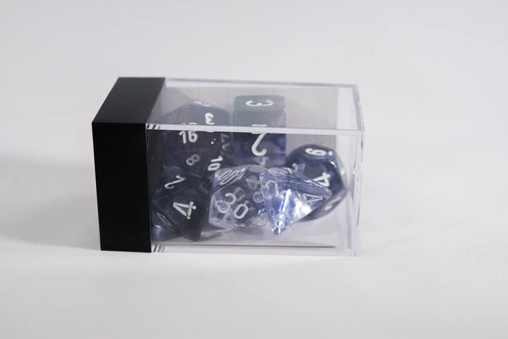 Chessex Nebula Black 7 piece dice set