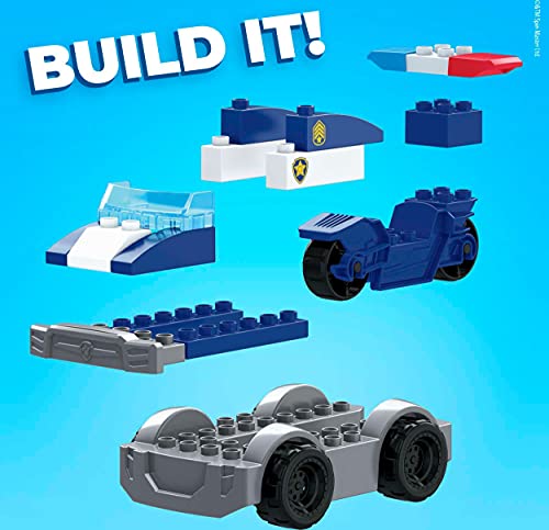 Mega Bloks Paw Patrol The Movie: Chase&#39;s City Police Cruiser Set