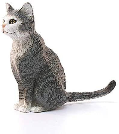 Schleich Katze sitzend Spielzeugfigur