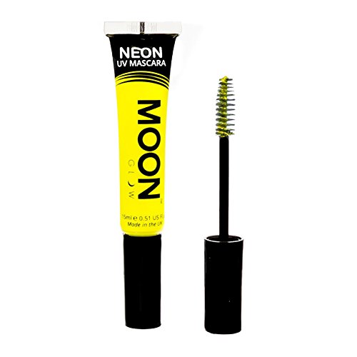 Smiffys Moon Glow Intense Neon UV Mascara - Giallo intenso - 15ml