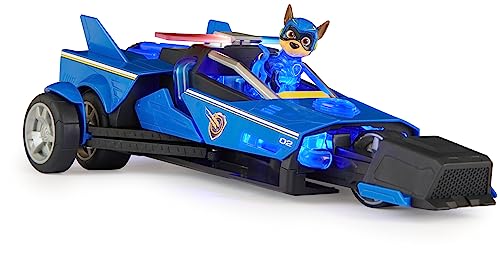 Paw Patrol: The Mighty Movie Chase’s Mighty Transforming Cruiser with Action Figure - Lights, Sounds & Rescue Mode (6067497)