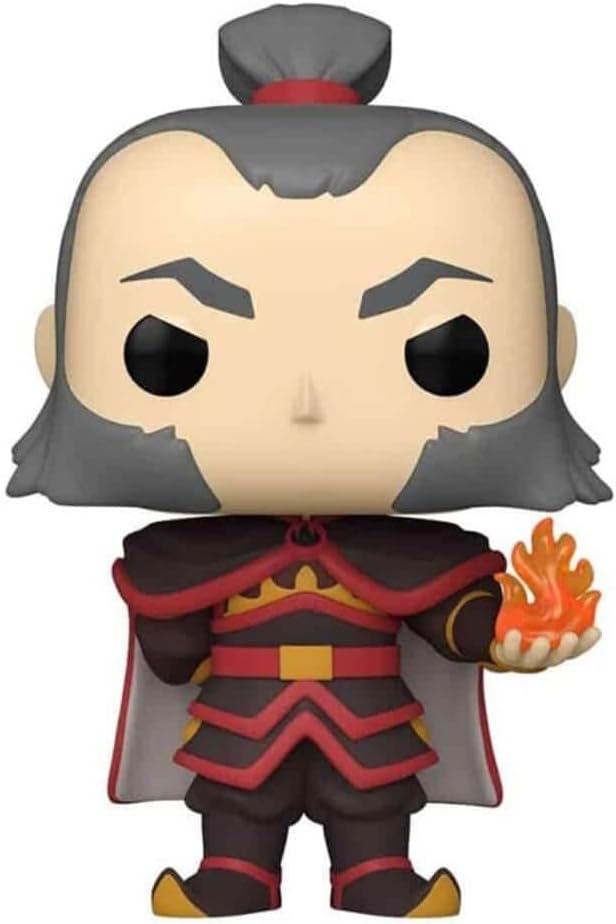 Funko Pop! Animation Avatar: Der Herr der Elemente – Admiral Zhao mit Feuerball, im Dunkeln leuchtende Vinylfigur (56965)