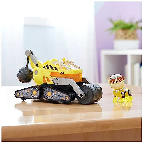 PAW Patrol: The Mighty Movie Rubble's Mighty Movie Bulldozer Toy