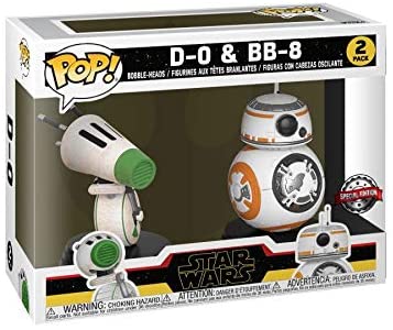 Star Wars D-0 &amp; BB-8 Exclusief Funko 44121 Pop!