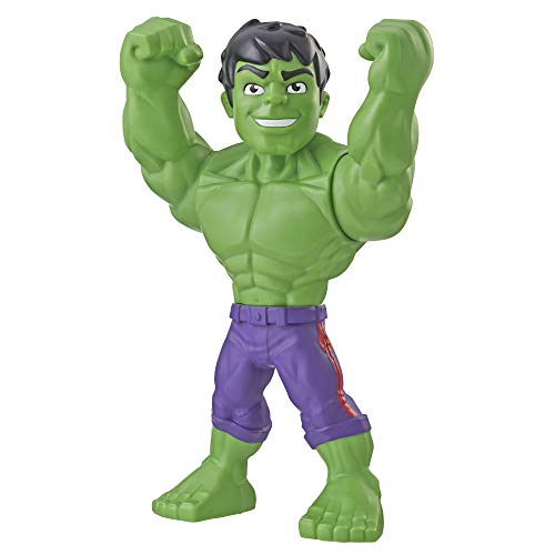 Playskool Heroes Marvel Super Hero Adventures Mega Mighties Hulk Action Figure da collezione da 10 pollici