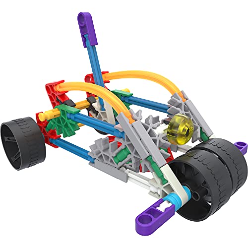 K'NEX 80206 Baukasten „Beginner Builds“, Baue 10 3D-Modelle, Lernspielzeug f