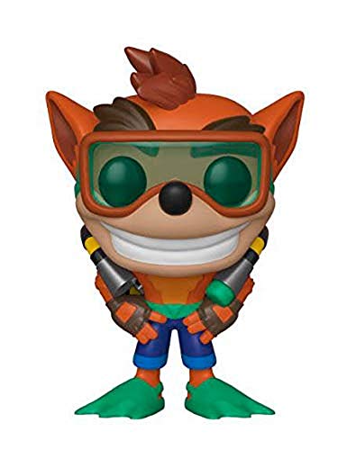 Crash Bandicoot Scuba Crash Funko 33916 Pop ! Vinyle