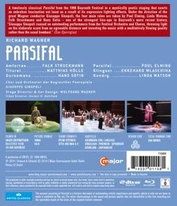 Wagner: Parsifal [Falk Struckmann, Matthais Hölle, Hans Sotin, Poul Elming] [2014] [Region Free] [Blu-ray]