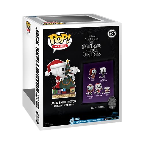 Deluxe: Disney the Nightmare Before Christmas 30th - Jack Skellington Funko 72382 Pop! Vinyl #1386