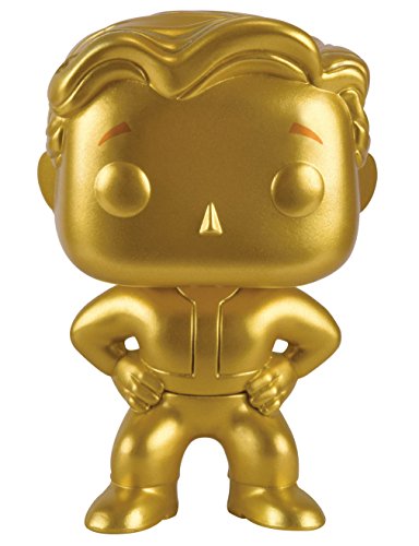 Fallout Vault Boy Gold Exclusive Funko Pop ! Vinyle