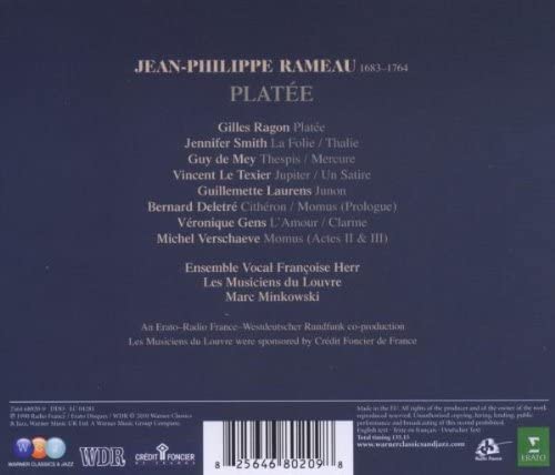 Marc Minkowski - Rameau : Platee [Audio CD]