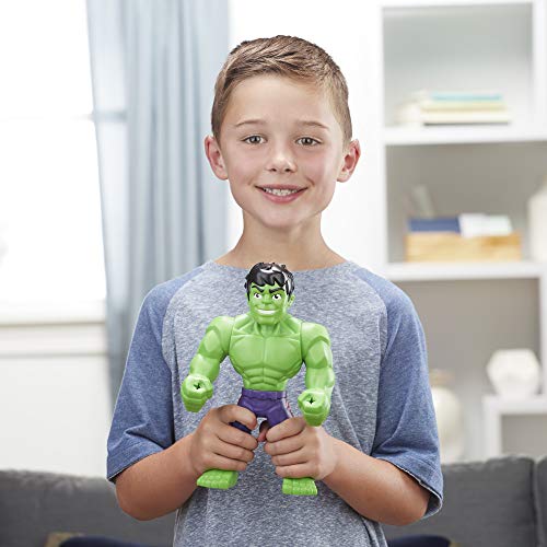 Playskool Heroes Marvel Super Hero Adventures Mega Mighties Hulk Sammlerstück 10 Zoll Actionfigur