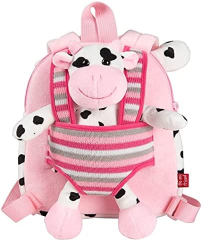 Kinderrucksack mit Spielzeug 25cm (Connie Cow)