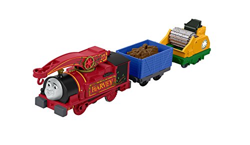 Thomas &amp; Friends FJK53 Hilfreicher Harvey, Thomas die Lokomotive Trackmaster Spielzeug