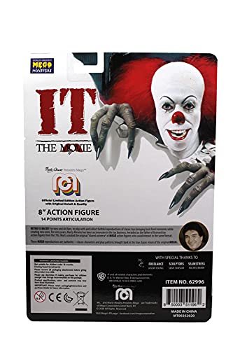 Mego - Horror It Pennywise Burn Damage 8 Action Figure