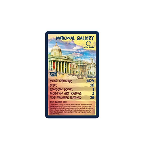 Top London Galleries Top Trumps Kartenspiel