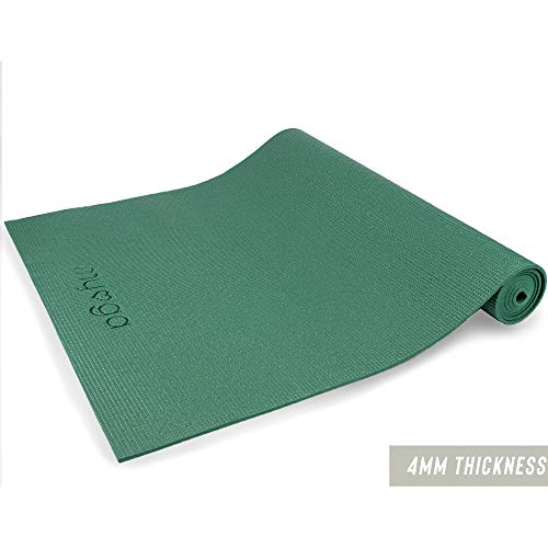 Myga RY1466 - Entry Level Yoga Mat - Exercise Fitness Mat for Pilates and Core W