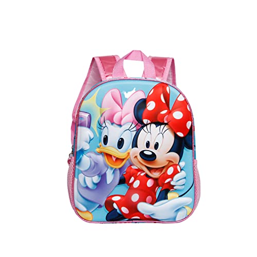 Minnie Mouse Picture-Kleiner 3D-Rucksack, Blau