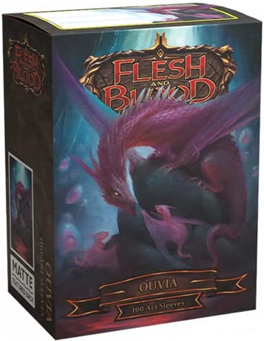 Arcane Tinmen 100 Dragon Shield - Flesh and Blood - Matte Art Sleeves, Version: