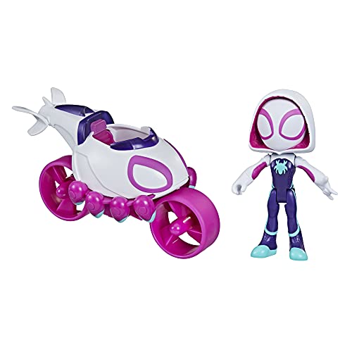 Hasbro Spidey and his Amazing Friends SAF GHOST SPIDER COPTER CYCLE