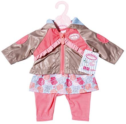 Baby Annabell 701973 Reisejeans 2 sort. 43cm Zubehör (Puppenkleidungsset, 3